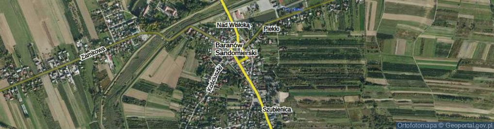 Zdjęcie satelitarne Krótka ul.